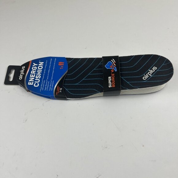 AIR ENERGY CUSHION INSOLE MENS Sizes 7-13 Shoes Feet Support Soft Super Bounce - Picture 6 of 7